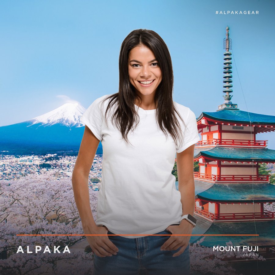 Mount Fuji valley example